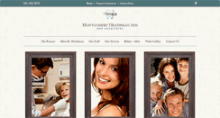 Desktop Screenshot of montgomeryheathmandds.com